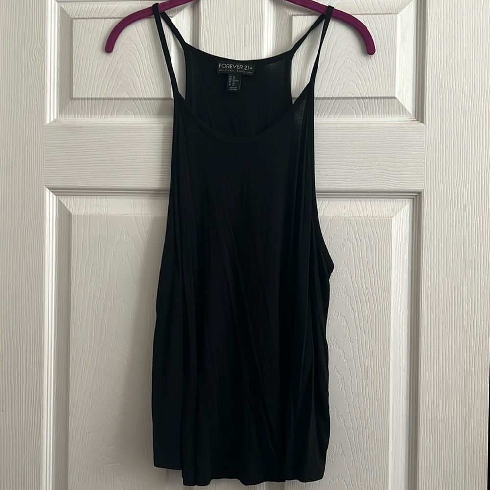 Forever 21 Black Spaghetti Strap Tank